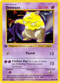 pokemon Base Set (Shadowless) Drowzee