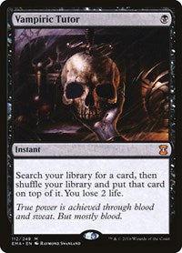 MTG Eternal Masters Vampiric Tutor