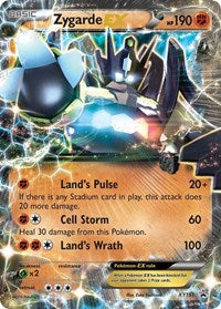 pokemon XY Promos Zygarde EX (Shiny)