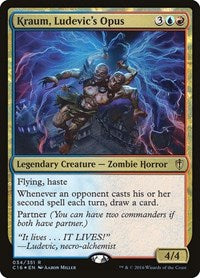 MTG Commander 2016 Kraum, Ludevic's Opus