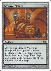 MTG 9th Edition Storage Matrix