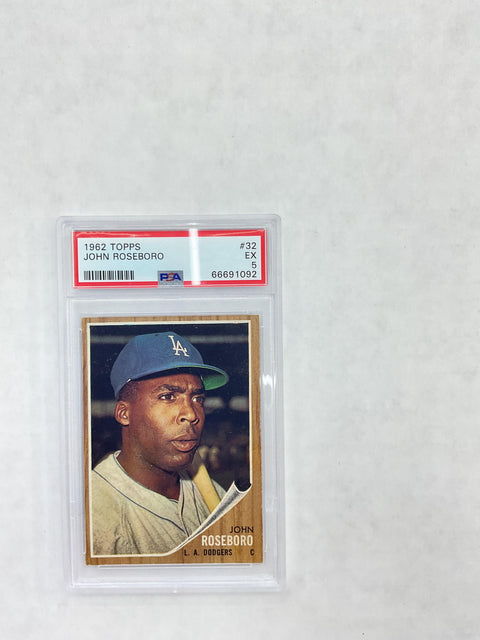 1962 Topps #32 John Roseboro PSA 5 66691092