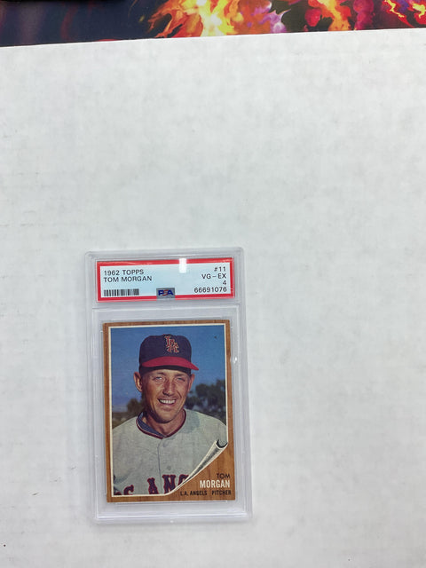 1962 Topps #11 Tom Morgan PSA 4 66691076