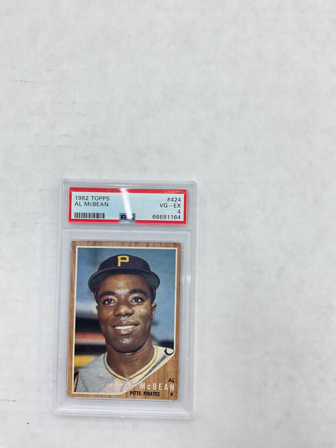 1962 Topps #424 Al Mcbean PSA 4 66691164