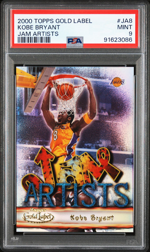 2000 Topps Gold Label Jam Artists #JA8 Kobe Bryant PSA 9 91623086