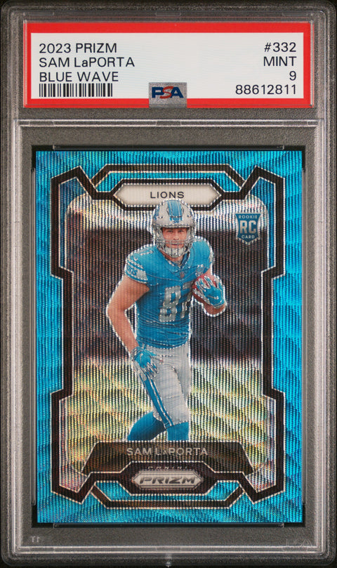 2023 Panini Prizm #332 Sam Laporta PSA 9 88612811