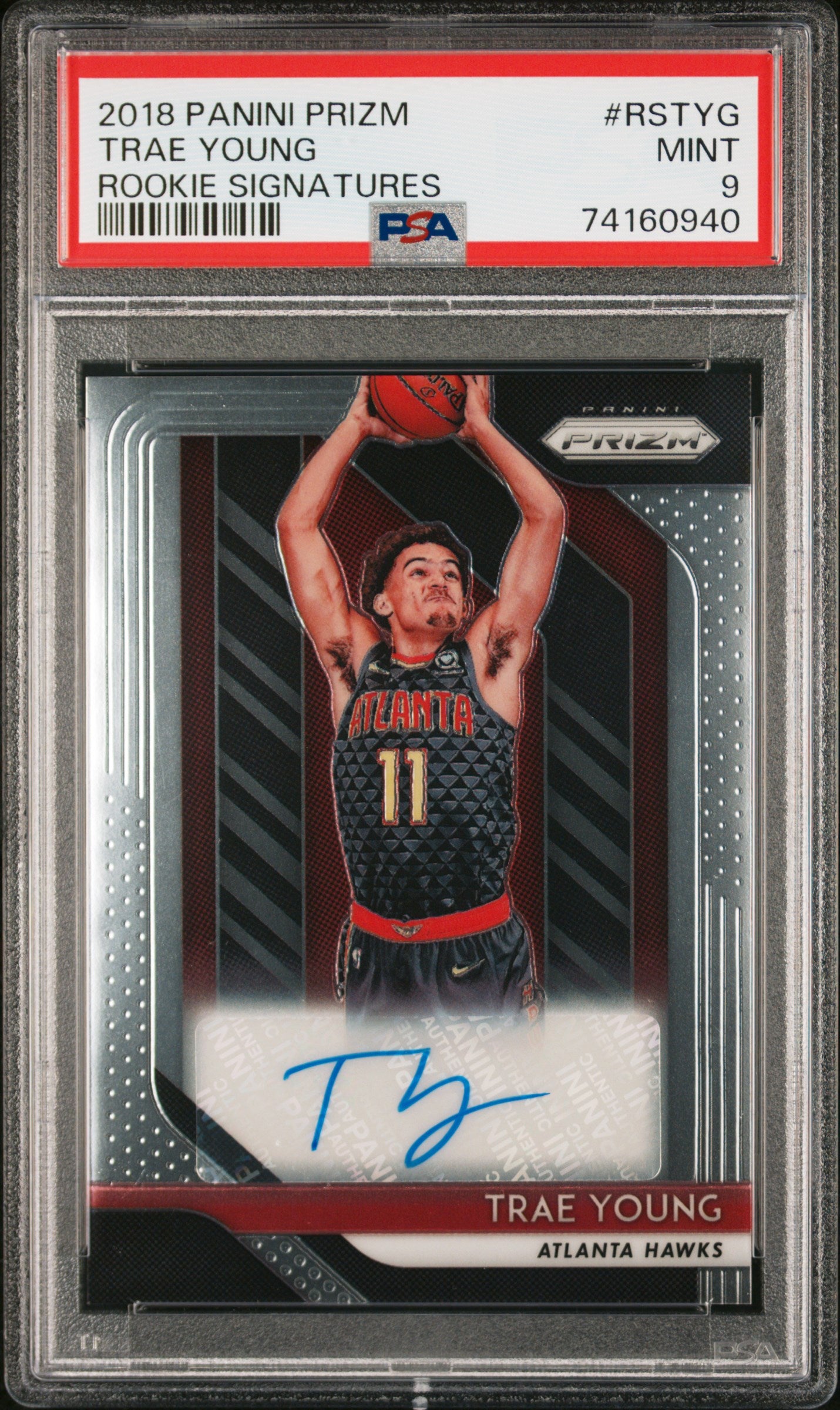 2018 Trae Young PSA 9 sold