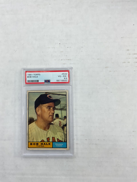 1961 Topps #532 Bob Hale PSA 4.5 66716693