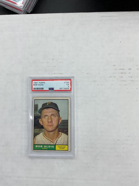 1961 Topps #149 Bob Oldis PSA 5 66716605