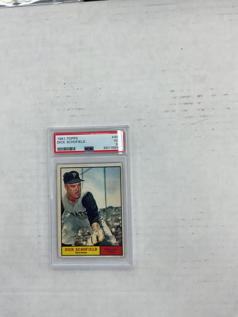 1961 Topps #453 Dick Schofield PSA 3.5 66716654