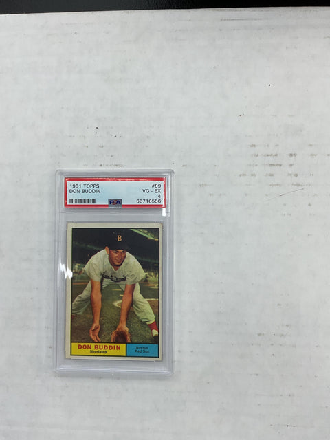 1961 Topps #99 Don Buddin PSA 4 66716556