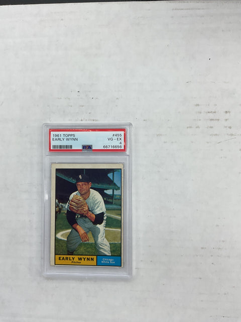 1961 Topps #455 Early Wynn PSA 4 66716656