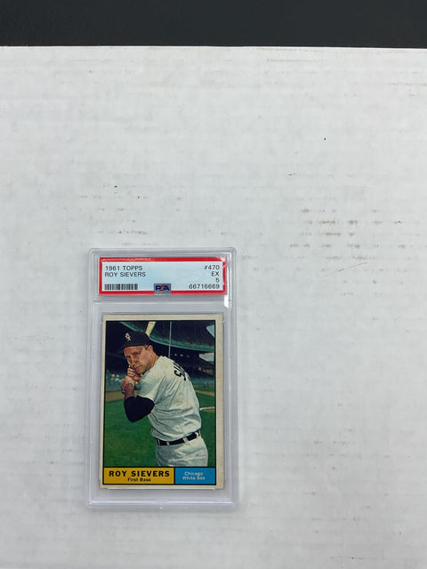 1961 Topps #470 Roy Sievers PSA 5 66716669