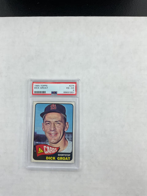 1965 Topps #275 Dick Groat PSA 4 66691001