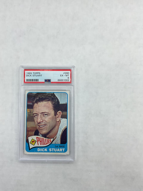 1965 Topps #280 Dick Stuart PSA 6 66691002