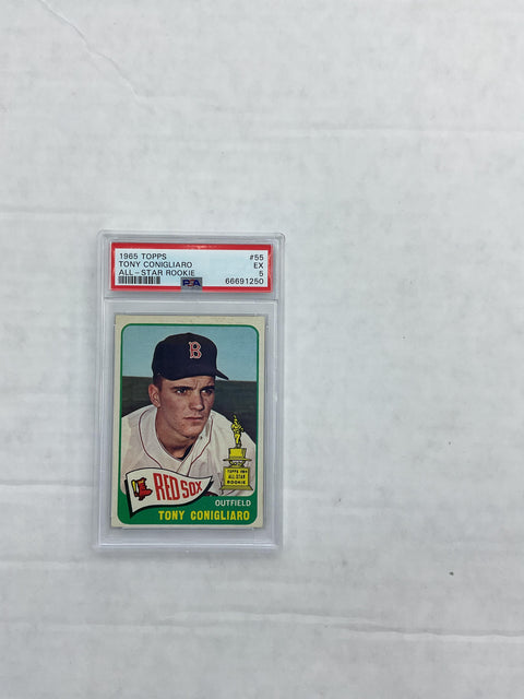 1965 Topps #55 Tony Conigliaro PSA 5 66691250