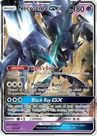 pokemon SM - Burning Shadows Necrozma GX