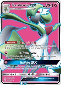 pokemon SM - Burning Shadows Gardevoir GX (Full Art)