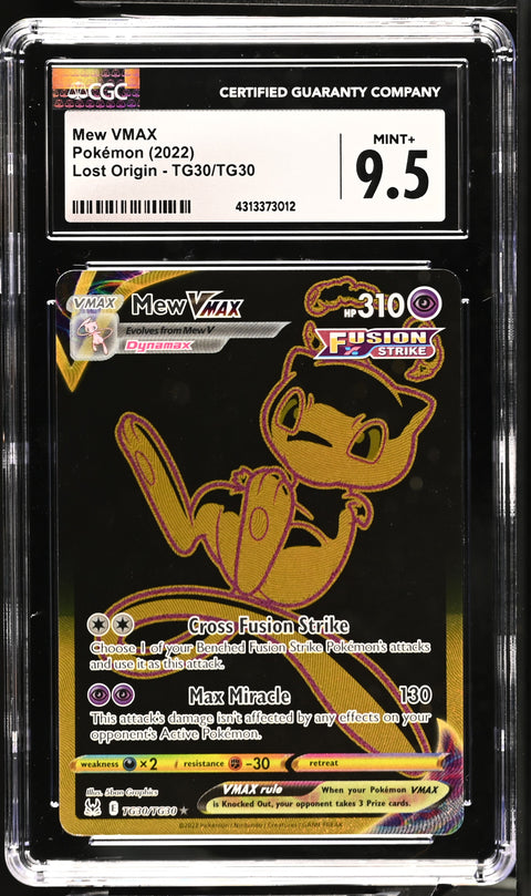 2022 Lost Origin #TG30/TG30 Mew VMAX CGC 9.5 4313373012