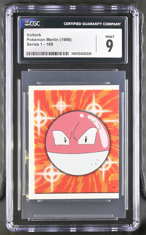 1998 Series 1 #169 Voltorb CGC 9 1401024252239