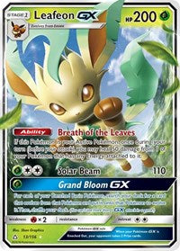 pokemon SM - Ultra Prism Leafeon GX