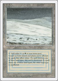 MTG Revised Edition Tundra