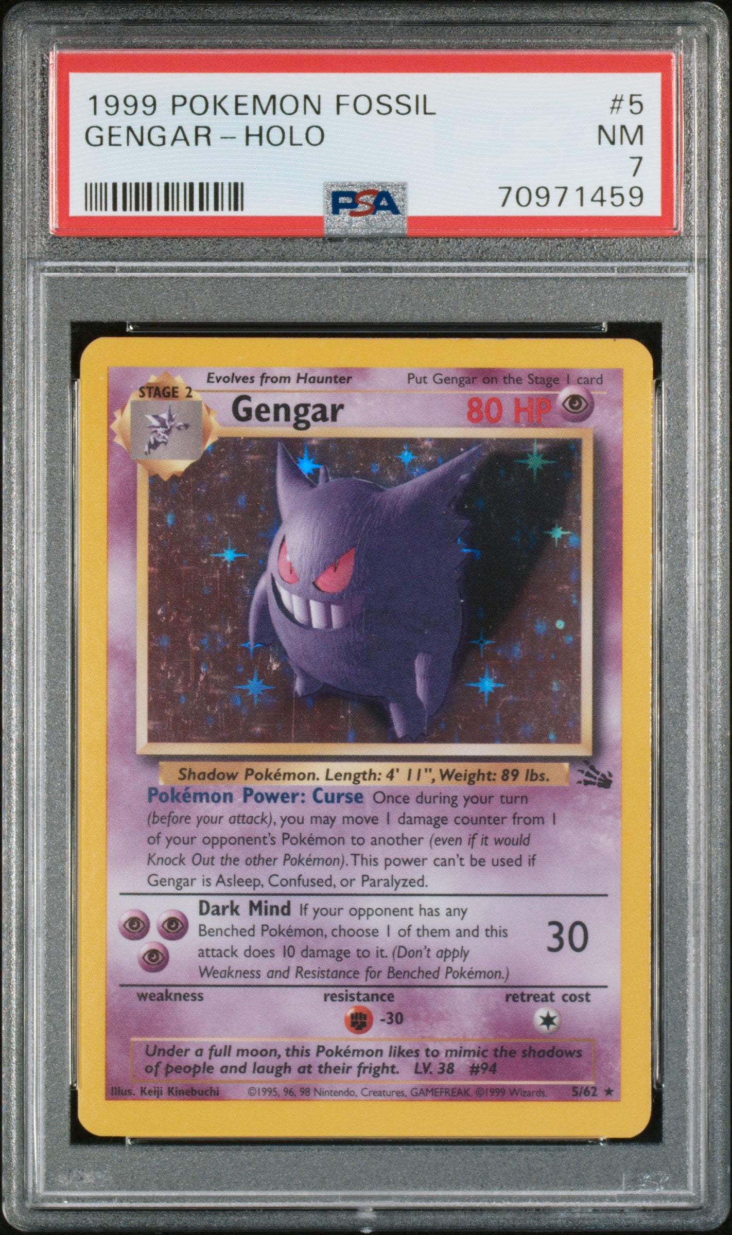 Gengar outlet #5 Holo