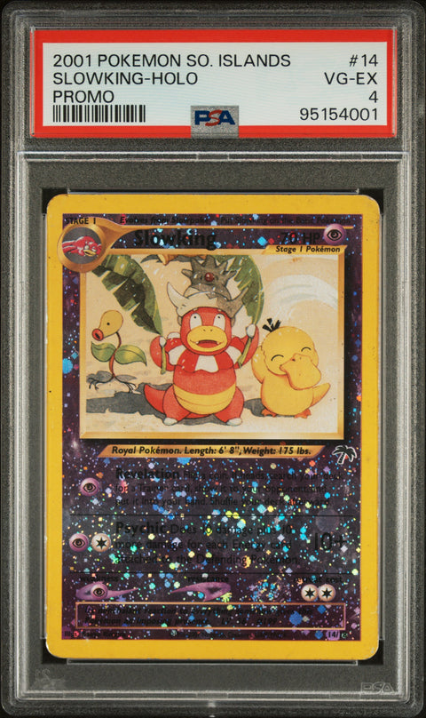 2001 Pokemon Southern Islands Promo #14 Slowking-Holo PSA 4 95154001