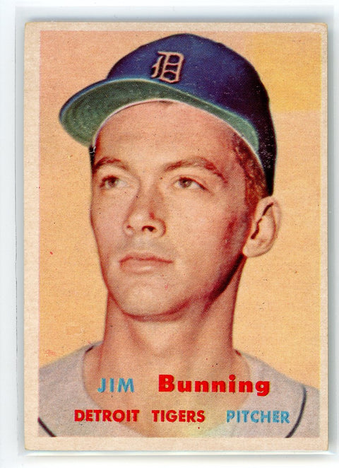 1957 Topps #338 Jim Bunning