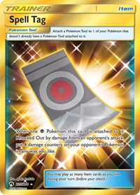 pokemon SM - Lost Thunder Spell Tag (Secret)