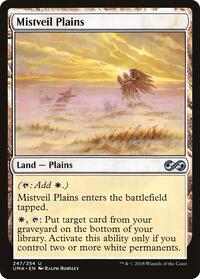 MTG Ultimate Masters Mistveil Plains