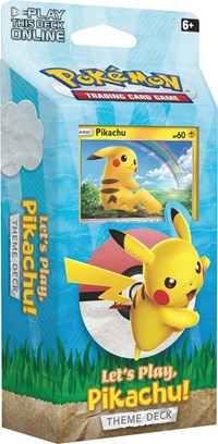 Pokémon TCG: Miscellaneous Cards & Products Let's Play Theme Deck [Pikachu]