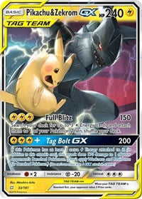 pokemon SM - Team Up Pikachu & Zekrom GX