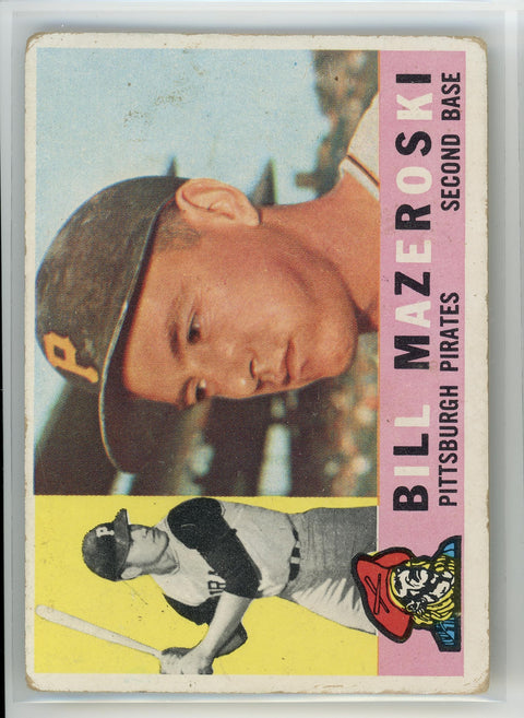 1960 Topps #55 Bill Mazeroski