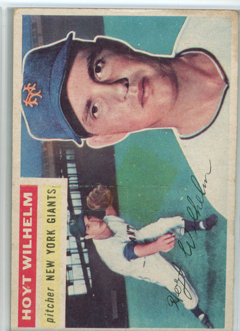 1956 Topps #307 Hoyt Wilhelm