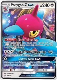 pokemon SM Promos Porygon-Z GX - SM216