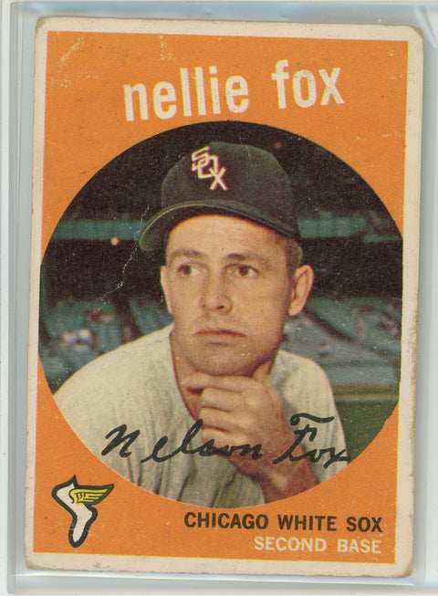 1959 Topps #30 Nellie Fox