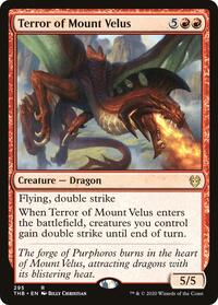 MTG Theros Beyond Death Terror of Mount Velus