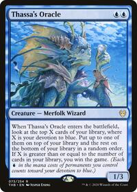 MTG Theros Beyond Death Thassa's Oracle