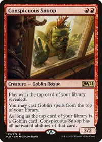 MTG Core Set 2021 Conspicuous Snoop