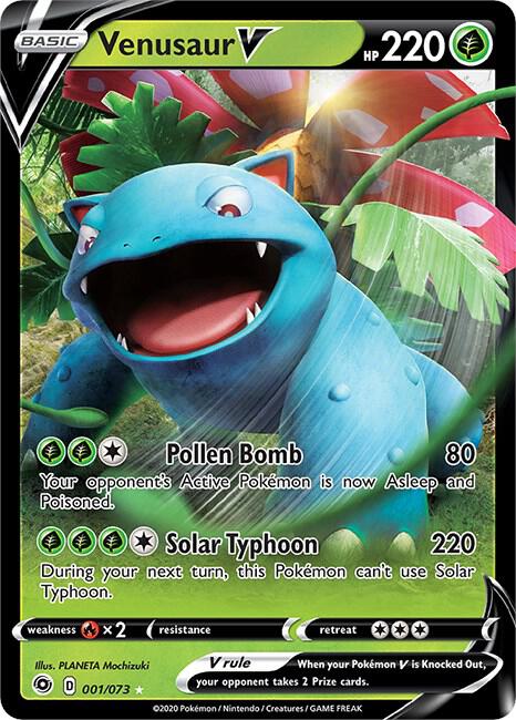 Venusaur V 01/73 - Pokemon Champion's Path