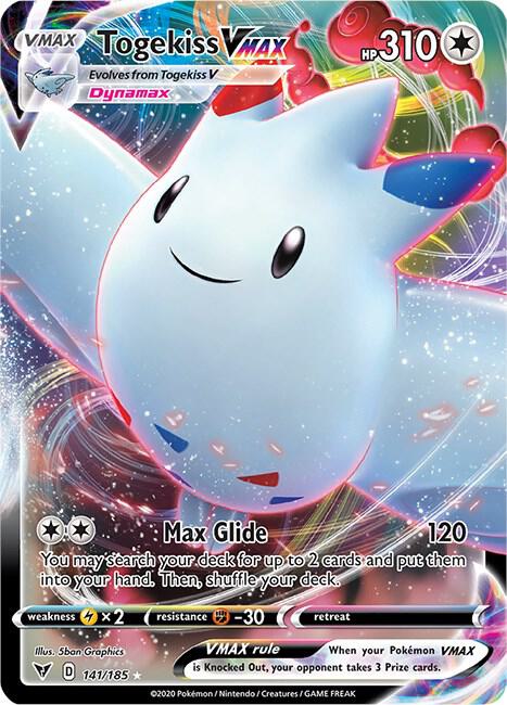 Togekiss VMAX 141/185 - Pokemon SWSH04: Vivid Voltage