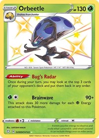 pokemon Shining Fates: Shiny Vault Orbeetle