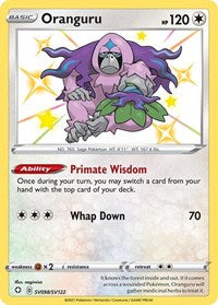 pokemon Shining Fates: Shiny Vault Oranguru