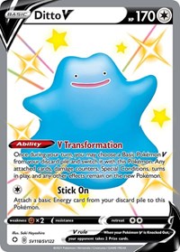 pokemon Shining Fates: Shiny Vault Ditto V