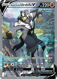 pokemon SWSH05: Battle Styles Rapid Strike Urshifu V (Alternate Full Art)