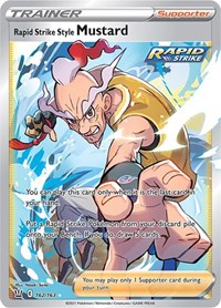 pokemon SWSH05: Battle Styles Rapid Strike Style Mustard (Full Art)