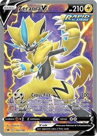 pokemon SWSH06: Chilling Reign Zeraora V (Full Art)