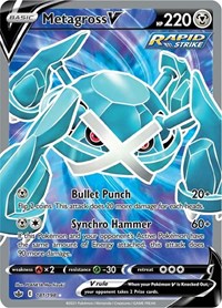 pokemon SWSH06: Chilling Reign Metagross V (Full Art)