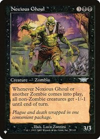 MTG The List Reprints Noxious Ghoul